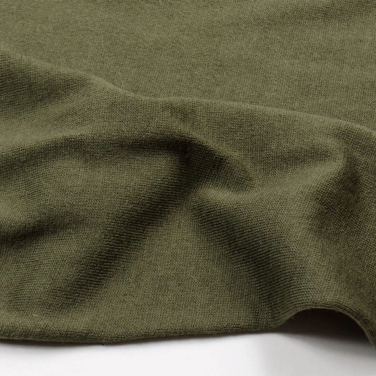 Sunspel - Mock Neck Merino Jumper - Green