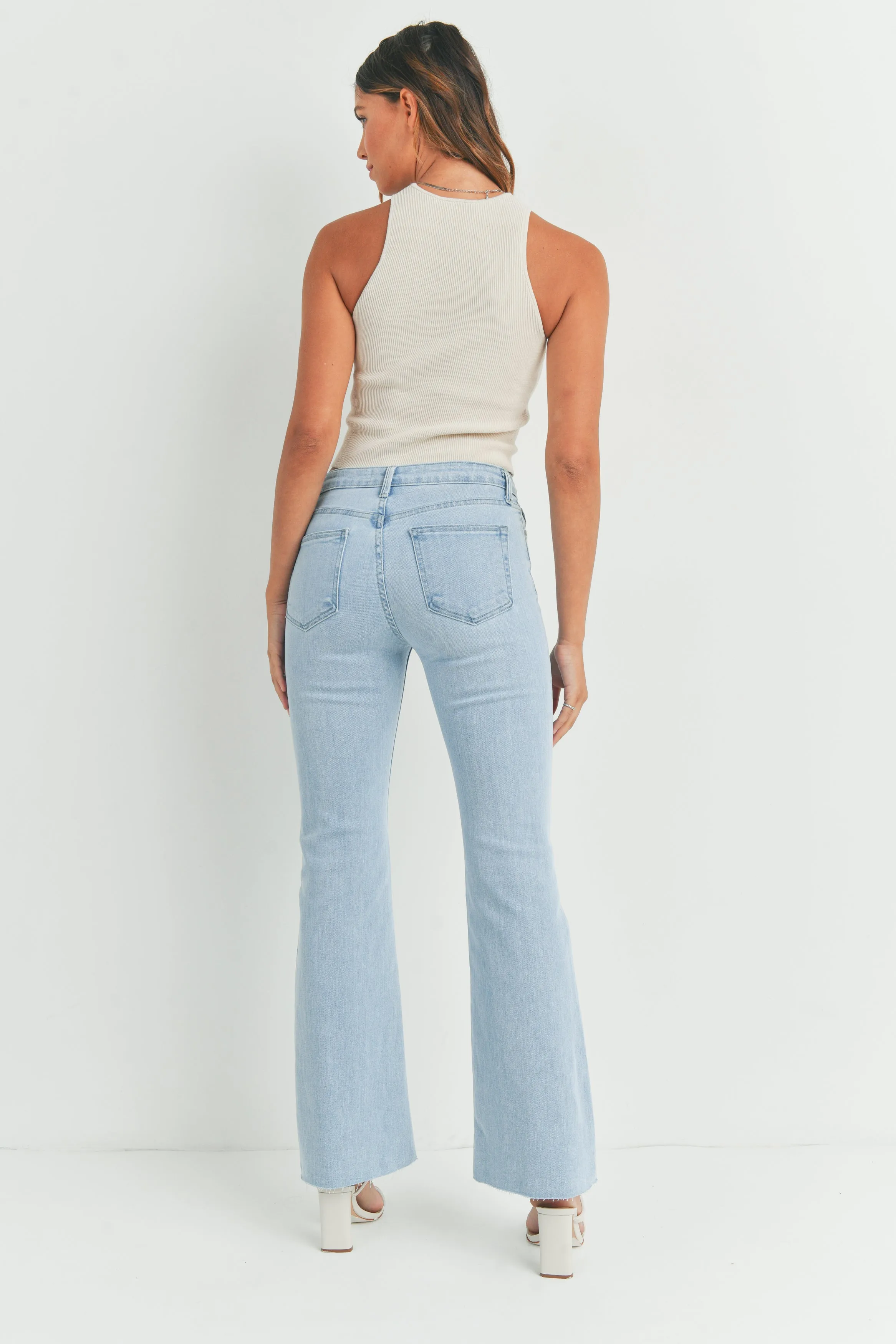 Sutton Flare Jeans Light