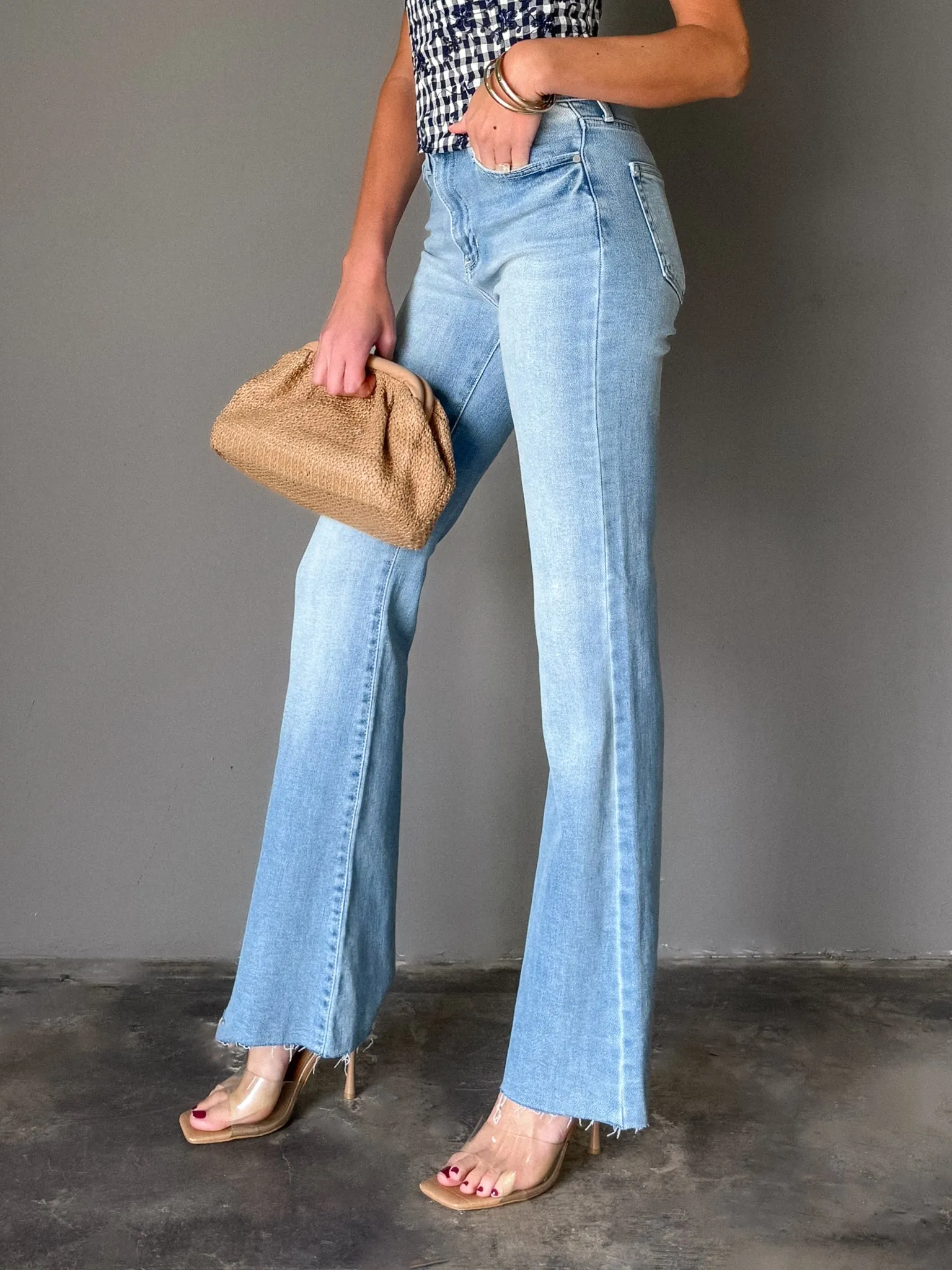 Tatianna Straight Bootcut Jeans