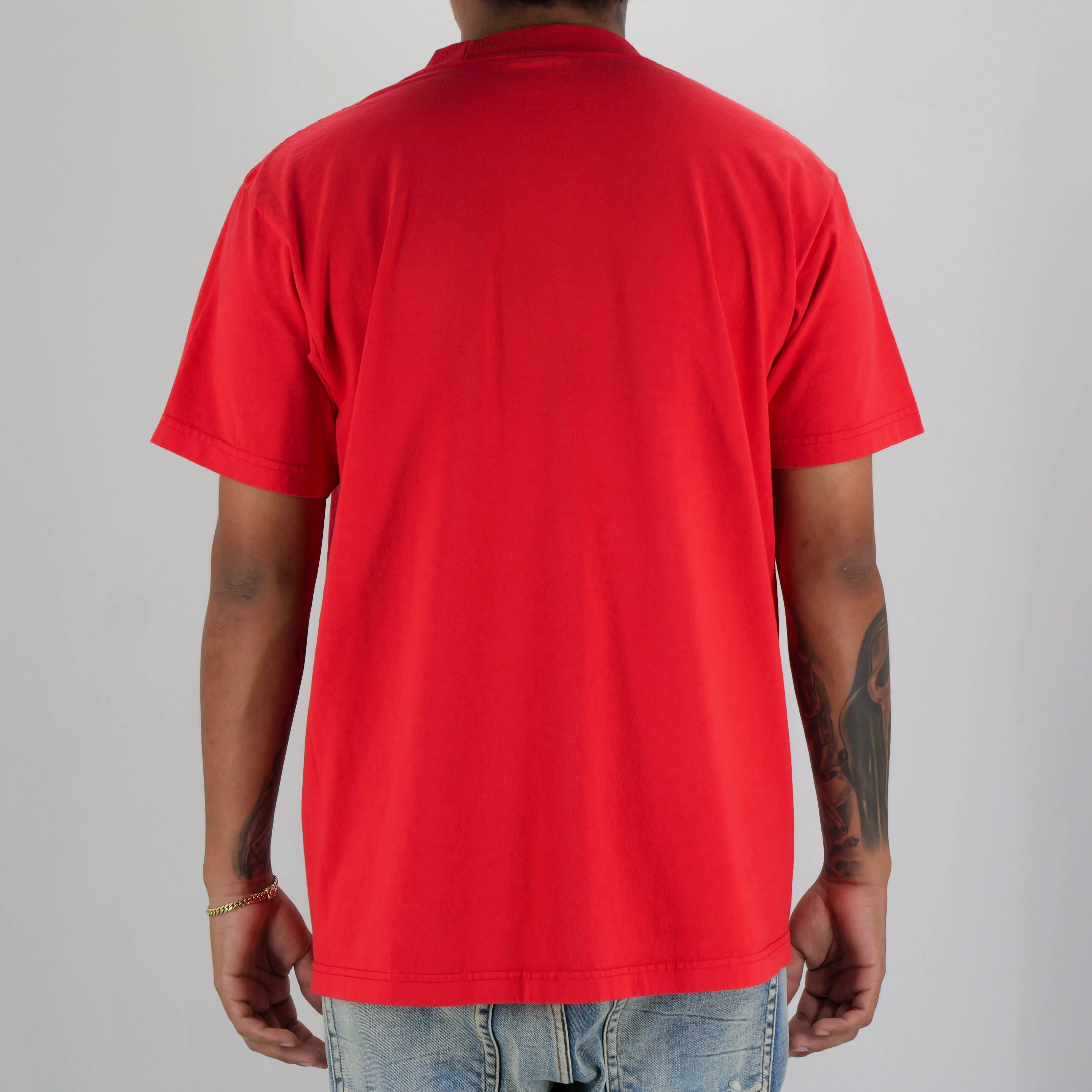 TEX PREM TEE CHERRY RED