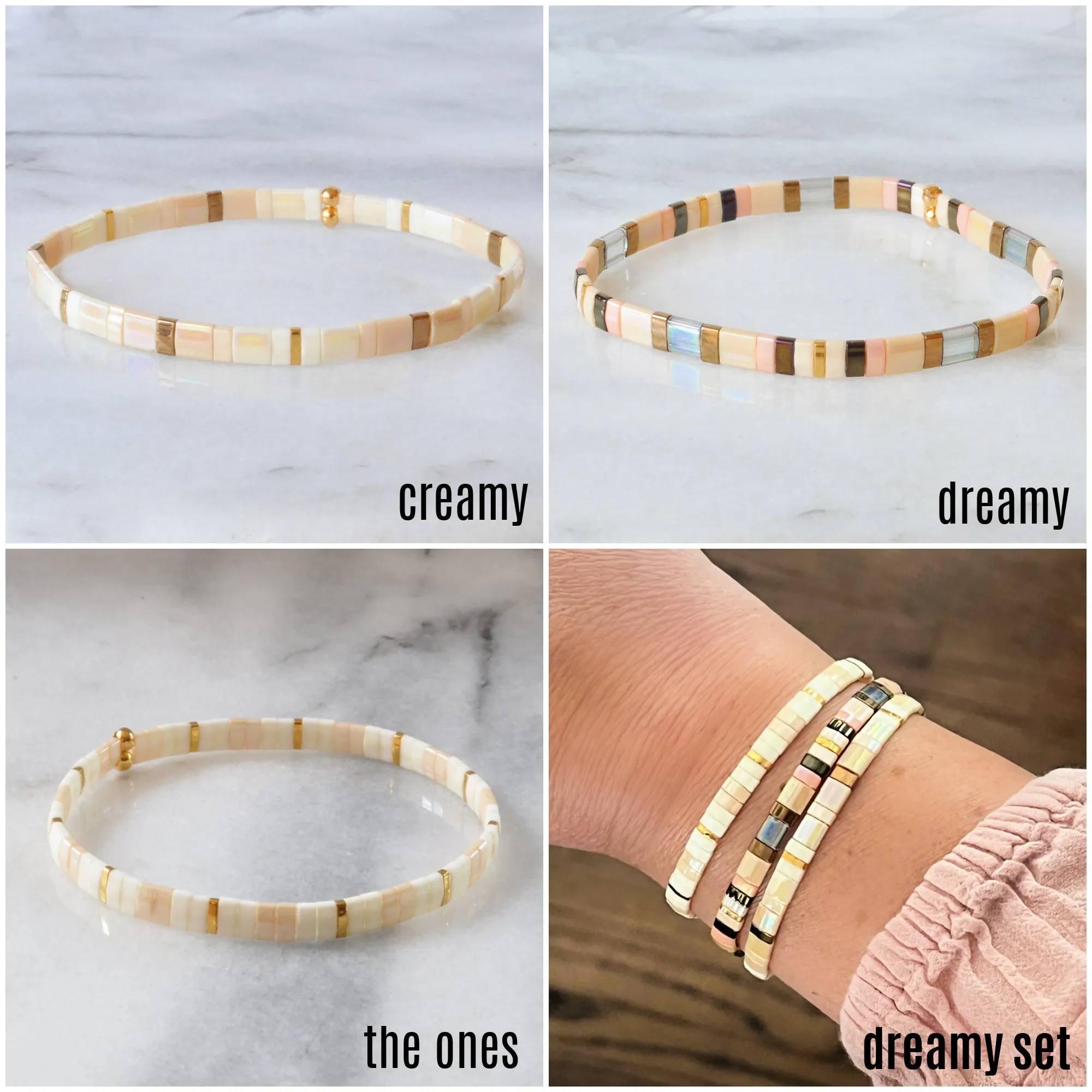 Tile Bracelet Curated Set - DREAMY SET