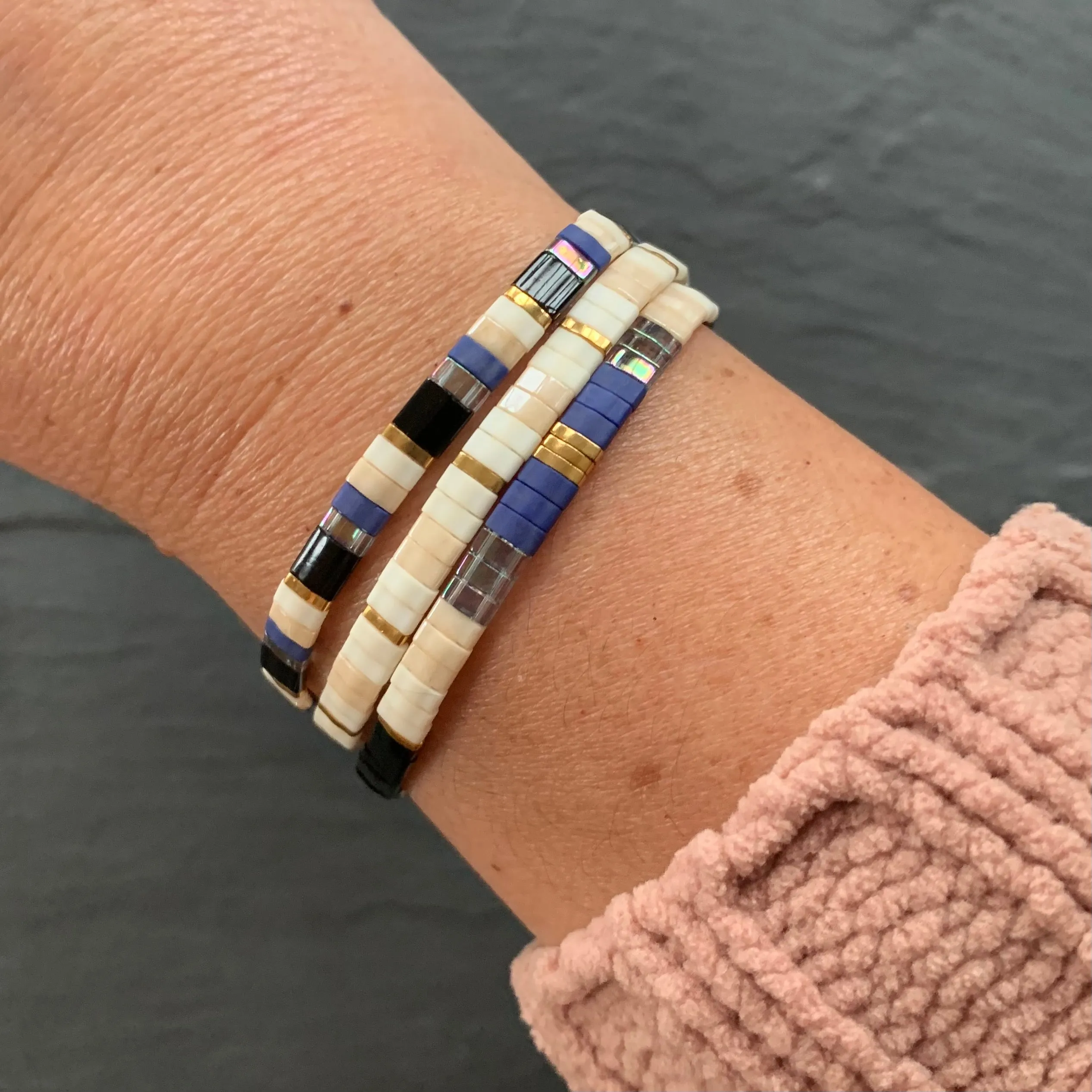 Tile Bracelet Curated Set - MIDNIGHT SET