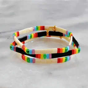 Tile Bracelet Curated Set - RAINBOW SET