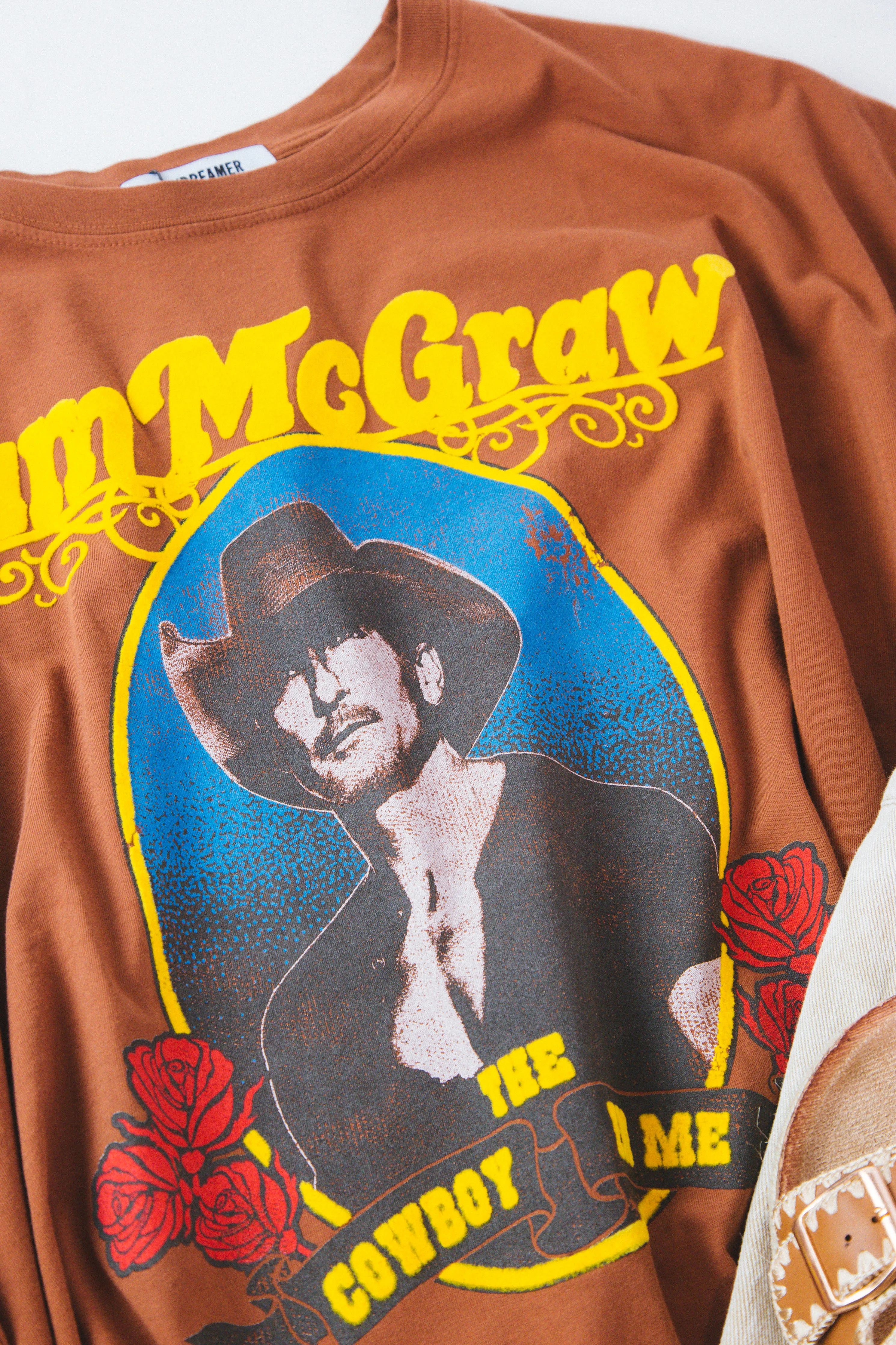 Tim McGraw The Cowboy in Me Tee, Sable | Daydreamer