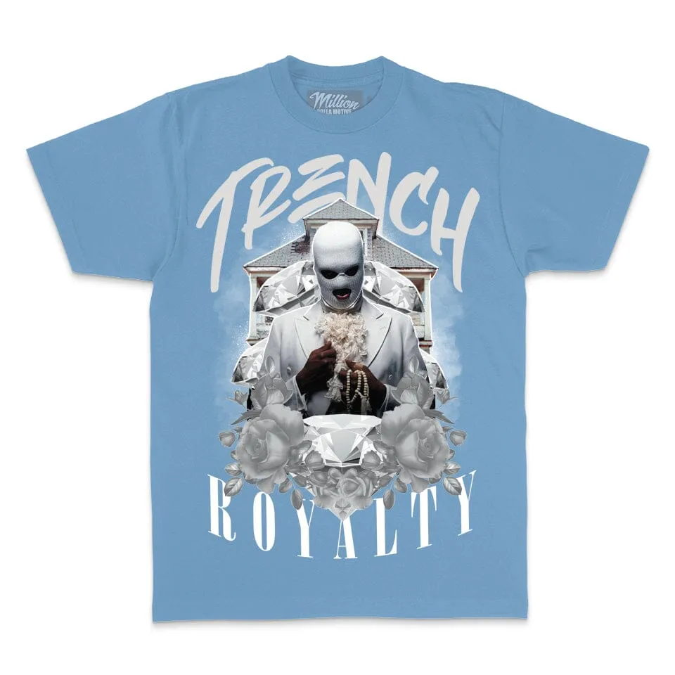 Trench Royalty University Blue Premium T-Shirt for Ultimate Comfort and Style