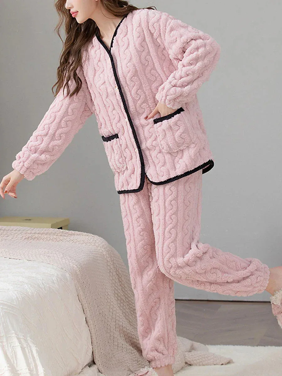 Ultimate Comfort Women's Fleece Loungewear Sets for Fall and Winter