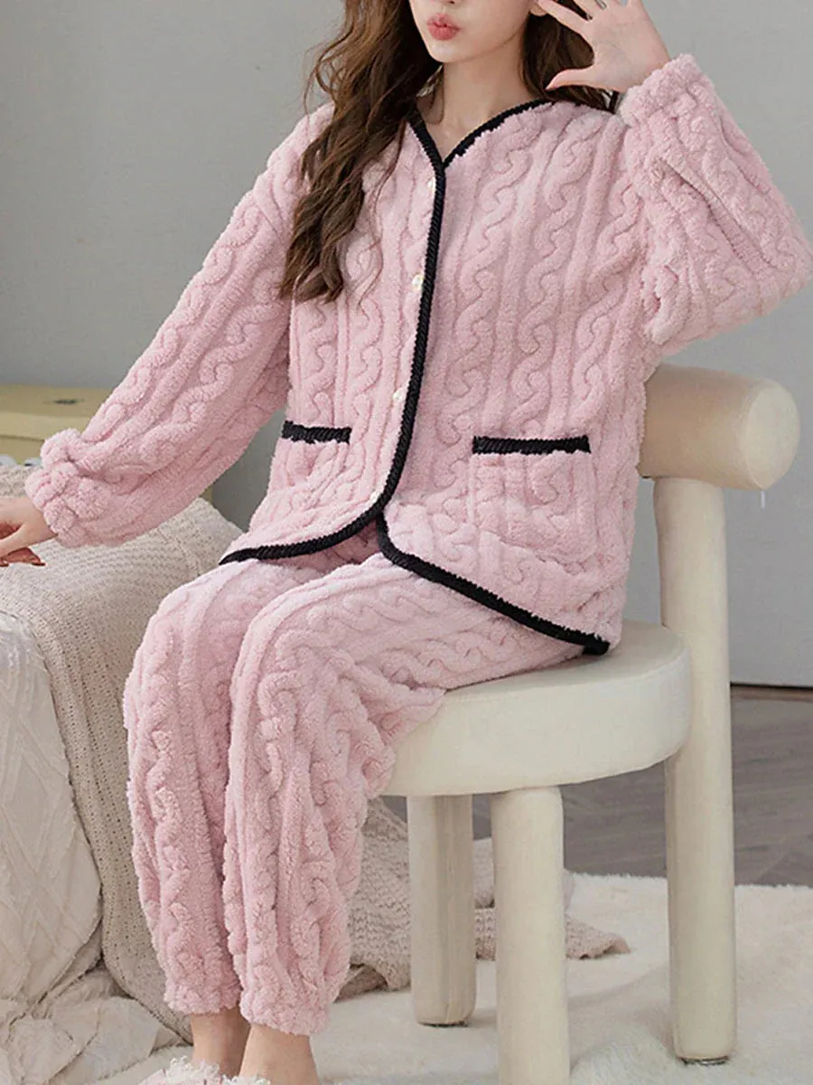 Ultimate Comfort Women's Fleece Loungewear Sets for Fall and Winter