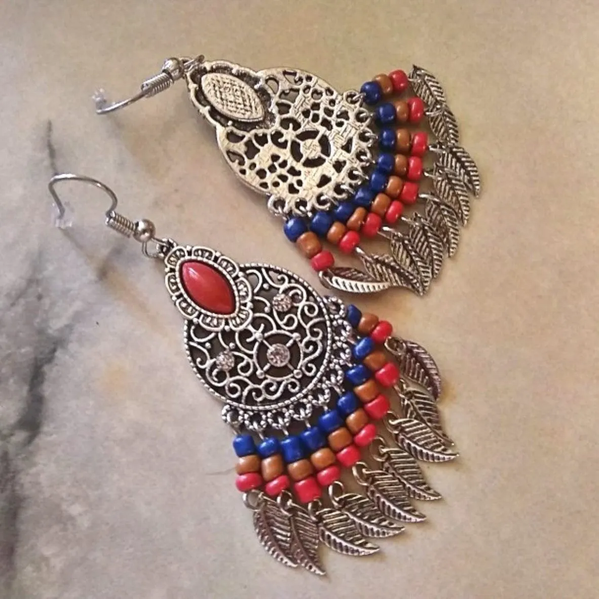 Vintage Ethnic Boho Dangle Drop Earrings