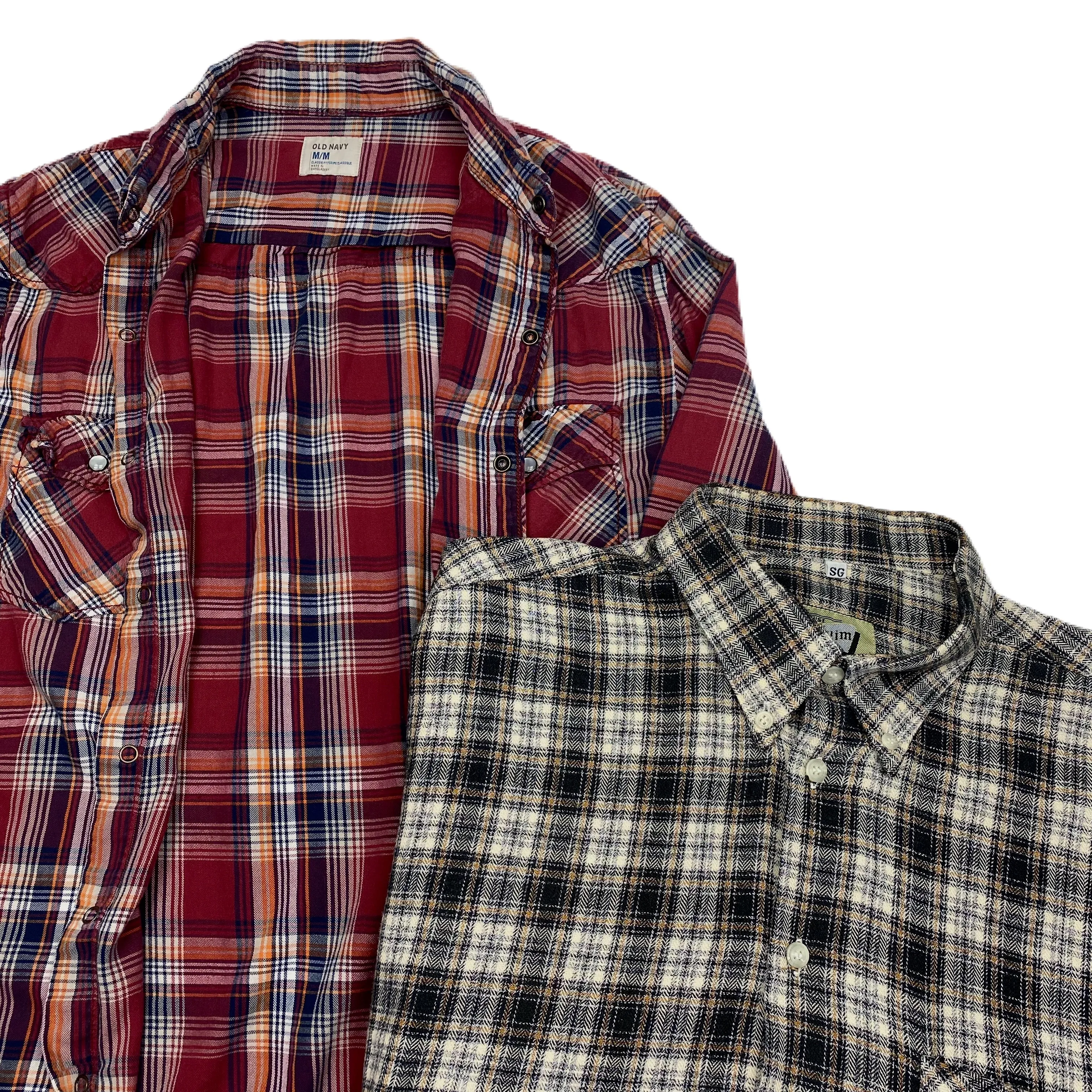 Vintage Flannel Shirt (3 Pieces)