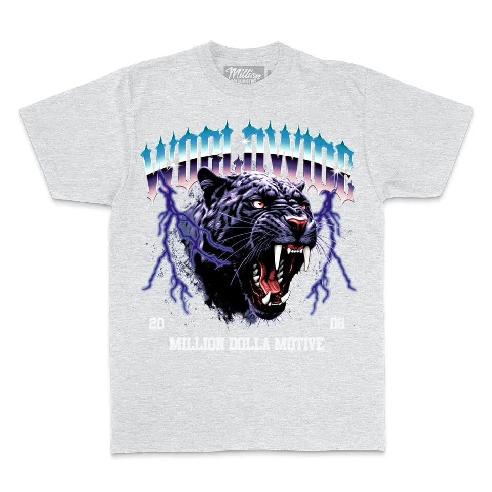 Worldwide Tiger - Heather Grey T-Shirt